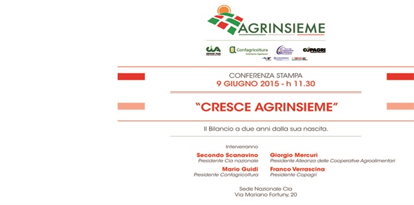 MARTEDÌ 9 GIUGNO ALLE ORE 11,30 PRESSO LA SEDE NAZIONALE DELLA CIA